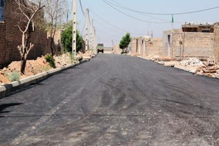 یک هزار متر مربع از سطوح فرسوده اسفالت معابر عین دو لکه گیری شد