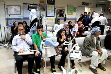 بیماران تنگی نفس در خوزستان به ۱۷۸۲ نفر افزایش یافتند