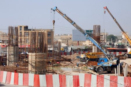 روند پیشرفت پروژه تقاطع غیرهمسطح میدان دانشگاه از نگاه دوربین