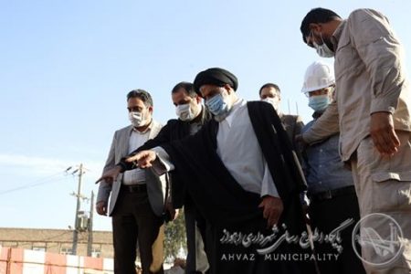 بازدید نماینده ولی فقیه در خوزستان از پروژه های عمرانی شهرداری اهواز