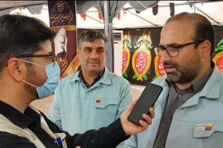 موکب فولاد خوزستان در قالب دو محل اسکان برای برادران و خواهران به تعداد ۵۰۰ نفر در شبانه روز فراهم شده است