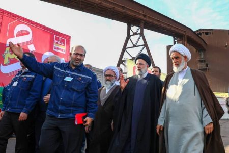 بزرگترین کارخانه آهن اسفنجی کشور در فولاد خوزستان افتتاح شد