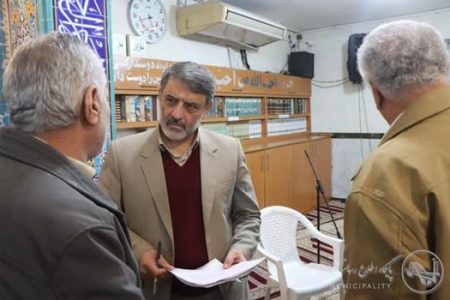 نشست شهردار و اعضای شورای شهر اهواز با شهروندان به منظور بررسی مسائل و مشکلات مناطق اهواز